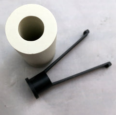 Ceramic weight with 3/8" Clip