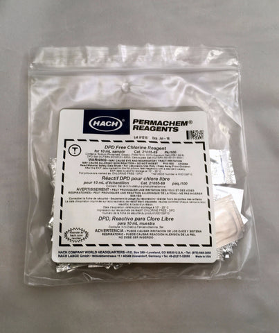 DPD Free Chlorine Reagent 10mL (Pkg 100)